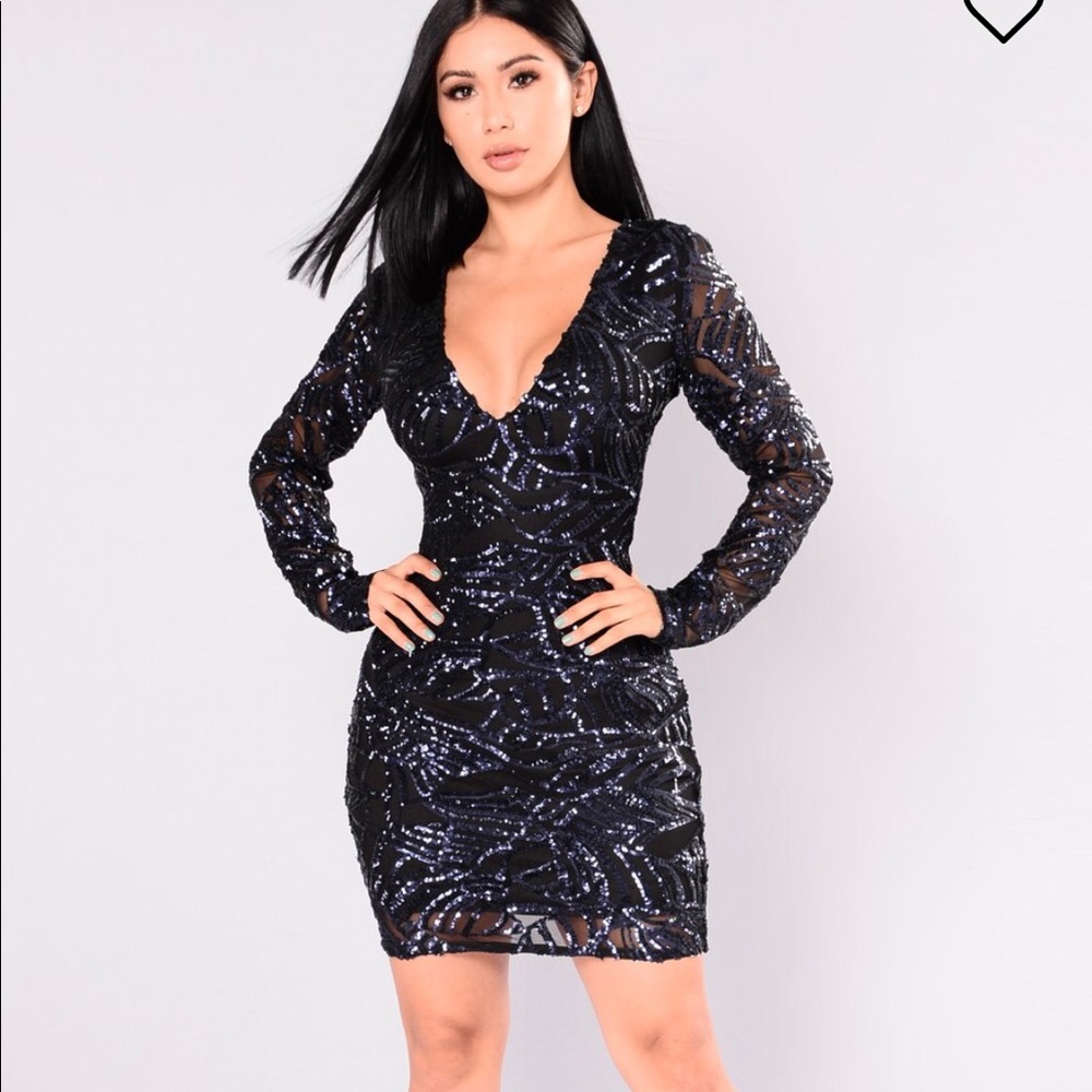 Fashion Nova Sequin dress